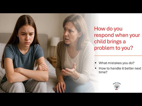 How to Respond When Your Child Brings a Problem to You | Parenting