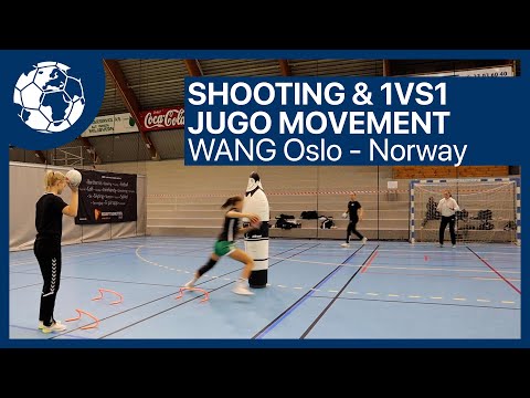 Wurftraining aus dem 1:1 - Jugo Kreuzung - Handballtraining WANG Norwegen Vigdis | Handball inspires
