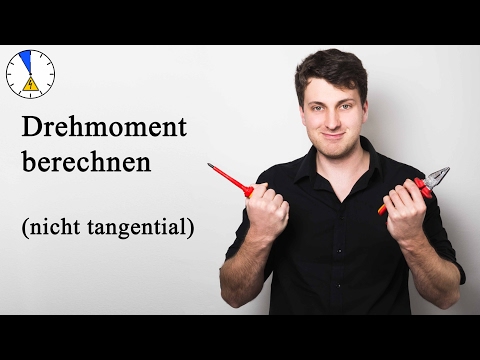 Drehmoment bei nicht tangential angreifender Kraft