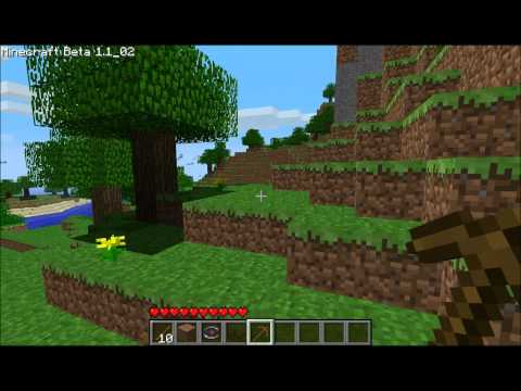 MineCraft Part 1 Ensimmännen yö (äänet puuttuu)