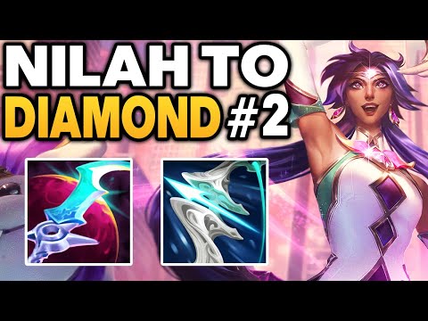 How to Play Nilah in Silver - Nilah ADC Unranked to Diamond #2 - Nilah ADC Gameplay Guide