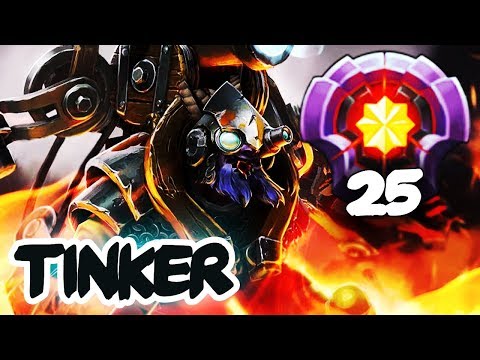 "Pew, pew, pew pew pew!" EPIC Tinker LVL 25 Master Tier Gameplay Compilation