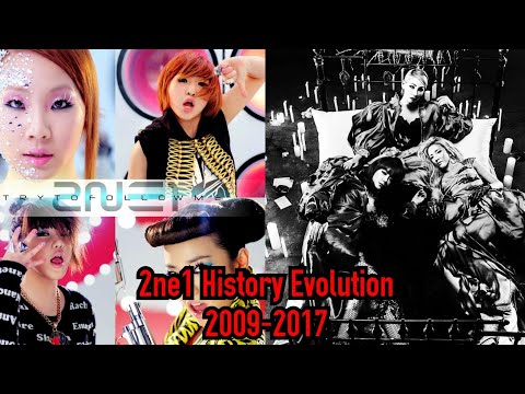 2NE1 HISTORY EVOLUTION (2009-2017)