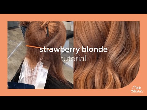 How to Create Strawberry Blonde Pieces with Color...