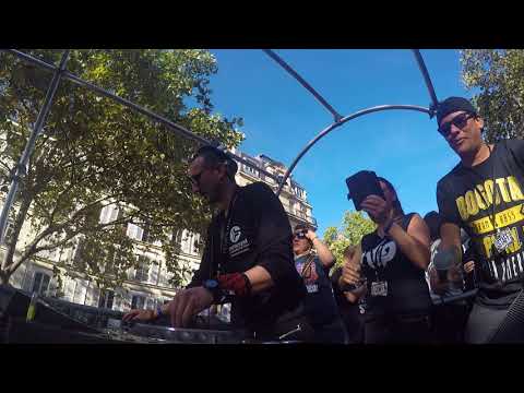 Sonicore aka Sonico @ Techno Parade 2017 Part 1,  Sept 20, Paris.