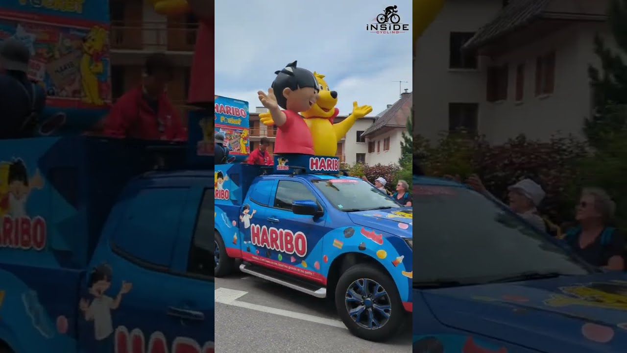 The WEIRDEST thing about the Tour de France is its publicity caravan