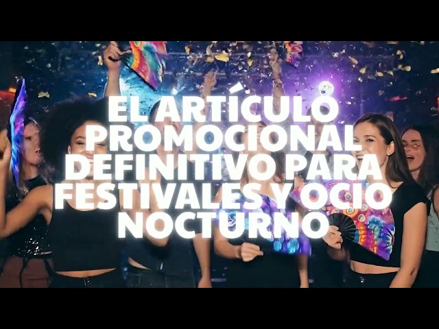 Vídeo relacionado con Abanico Plegable LED: El complemento Fiestas, Festivales, Discotecas y conciertos de música (Rojo)