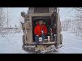 It's all OVER!  Camping In Alaska Overlander Truck - Snow and Ice