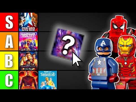 Ranking Every MCU Movie By Their LEGO Sets