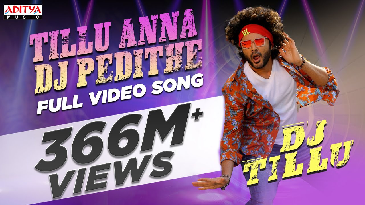 Tillu Anna DJ Pedithe song lyrics