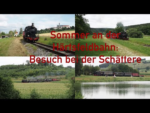 Sommer an der Härtsfeldbahn: Besuch bei der Schättere