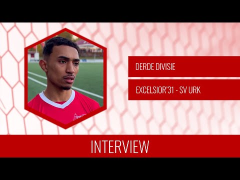 Diego Paais: "We geven de wedstrijd in zeven minuten weg" | Excelsior'31 - SV Urk