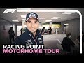 What's It Like Inside An F1 Motorhome? Sergio Perez's Tour!