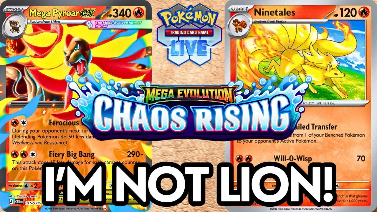 I was wrong about Mega Pyroar ex.