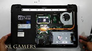 Video thumbnail for ASUS K52F Laptop Notebook Clean Remove Dust Vacuum 2019 by KL Gamers