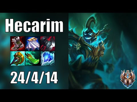 Hecarim vs Udyr JUNGLE - Patch 13.1 euw1 CHALLENGER