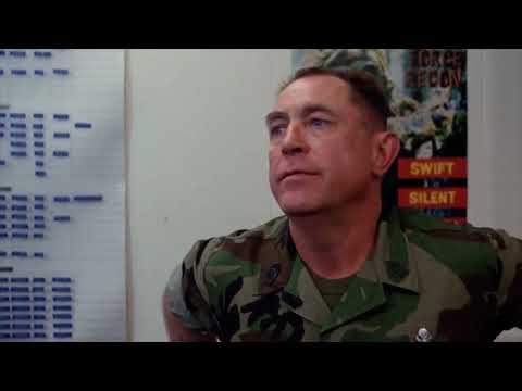 Heartbreak Ridge 1986 Clint Eastwood - Choozhoo calls Highway crotch rot #clinteastwood #warmovies