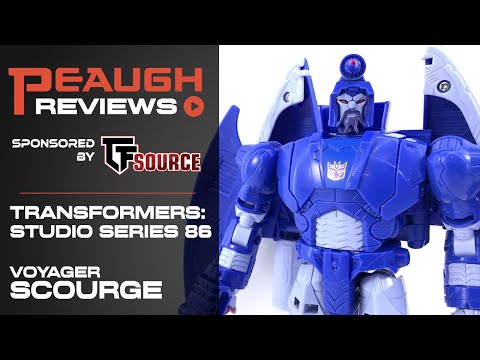 Video Review: Transformers Studio Series 86 - Voyager SCOURGE