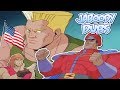 Street Fighter Cartoon Dubs: The American Hero