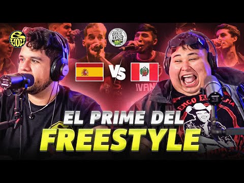 ESTO ERAN LAS GOD LEVEL!, ESTO NECESITA EL FREESTYLE! - Reacción a ESPAÑA vs PERÚ - God Level - EYOU