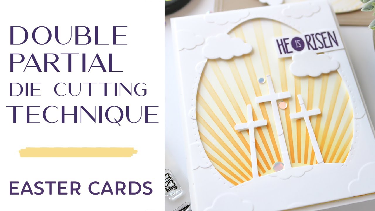 Double Partial Die Cutting Technique