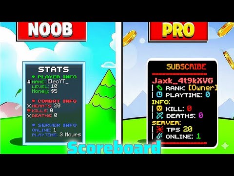 How to Make Scoreboards In Aternos 🔥 | Step-by-Step (Tutorial)🌟