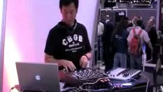 DJ GOMI with VCM-600 @ Vestax Booth NAMM2009