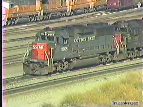 Classic Railroad Series 623 - Southern Pacific action at West Colton June 18, 1994