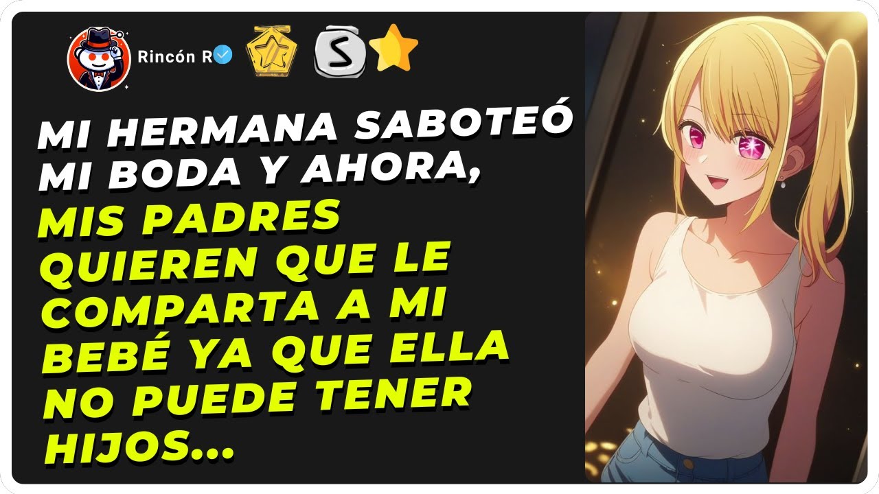 Mi hermana saboteó mi boda y ahora mis padres quieren que le comparta a mi bebé ya que ella no...