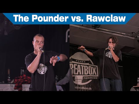 The Pounder vs. Rawclaw - Quarterfinal - Danish Beatbox Champs 2015