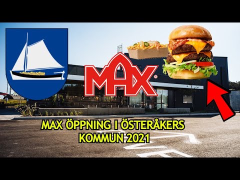 Max hamburgares öppning i Åkersberga