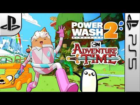 Longplay of PowerWash Simulator 2 - Adventure Time (DLC)