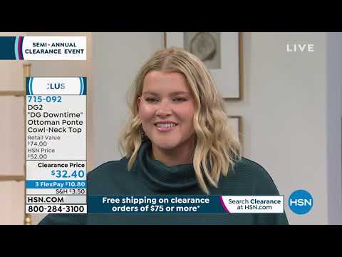 HSN | Semi-Annual Diane Gilman Fashions Clearance 06.01.2021 - 10 PM