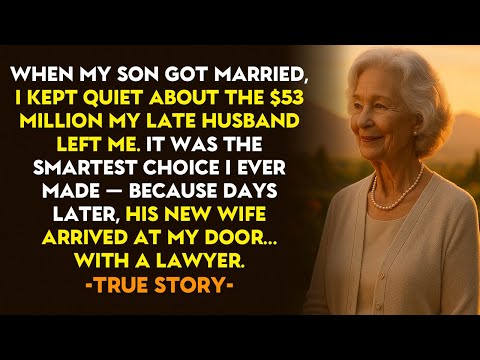 HER TRUE STORY FROM UTAH👵💔When My Son Got Married, I Stayed Silent About the $53 Million I Inherited