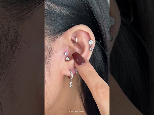 Vídeo relacionado con MILACOLATO 6Pares Pendientes Niña Mujer Hipoalergenicos Pendientes Tuerca Acero Quirurgico Rosas CZ Corazón Flor Aretes Antialergicos Tornillo Trasero Pendiente Tragus Cartilago Zarcillos Joyería oro