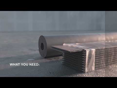 Sensation Collection: Herringbone installation