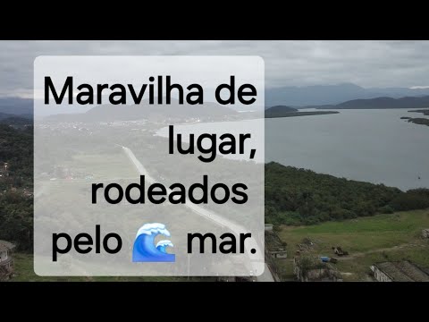 Aquele voo de fim de tarde pelo litoral. Antônina Paraná. 