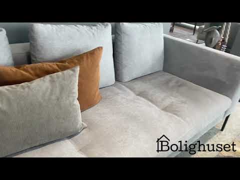 Flexlux Loano 3 pers  sofa m  open end