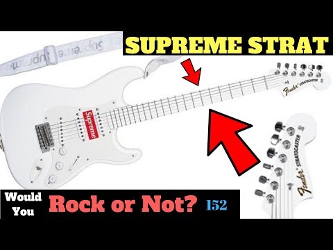 If Buckethead + Brendon Small Had a Signature Strat | Fender Supreme Stratocaster White | WYRON 152 Video