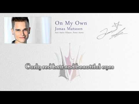 Jonas Matsson "On My Own" (Lyrics) - Melodifestivalen 2011