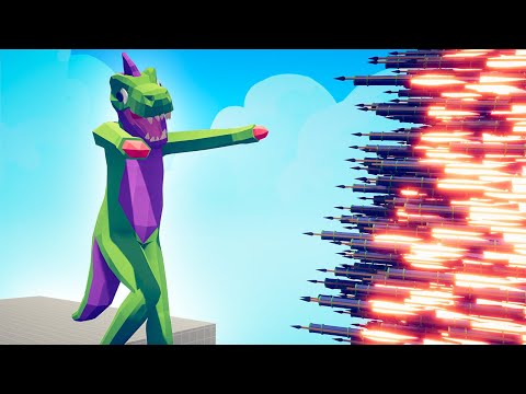 GIANT T-REX vs EVERY GOD - TABS | Totally Accurate Battle Simulator 2022