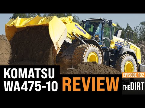 “A Really Solid Machine” – Test Run of Komatsu’s WA475-10 Wheel Loader