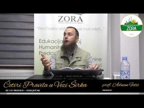 Adnan Fetić - Četri Pitanja u Vezi Širka - Zaključak
