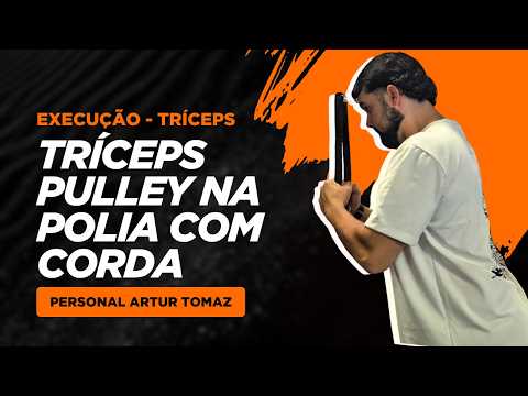 Demonstração: Tríceps Pulley com Corda