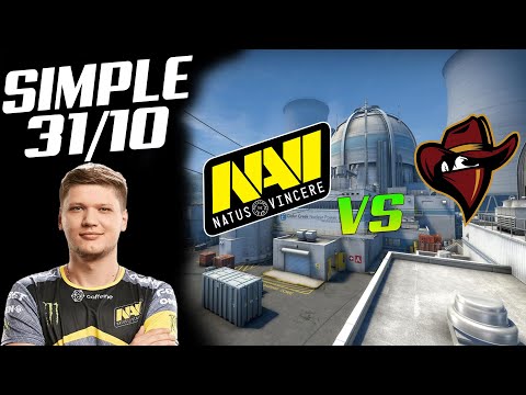 CSGO POV NAVI SIMPLE (31/10) VS RENEGADES NUKE IEM Cologne 2021 09.07.21!