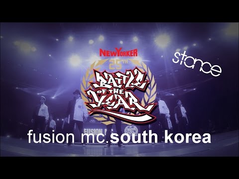 Fusion MC [KR] "best of show" // Battle of the Year Showcase 2014 // .stance