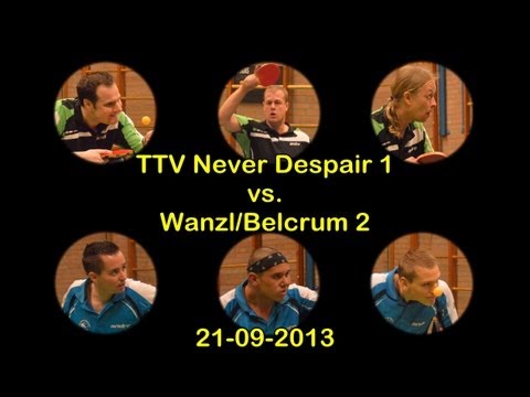 TMC: TTV Never Despair 1 vs. Wanzl Belcrum 2 - 21-09-2013