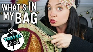 TRAVEL TIPS: What's in My Bag [My In-Flight Travel Essentials]