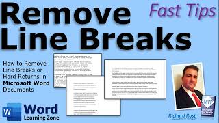 How to Remove Line Breaks or Hard Returns in Microsoft Word Documents