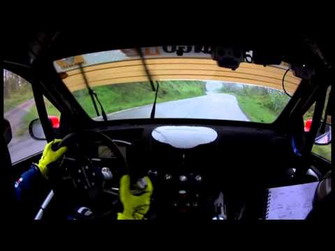 Cameracar Rally del Taro 2013 Nicoli - Romei Renault Twingo R2B